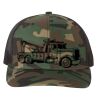 Patterned Snapback Trucker Cap Thumbnail
