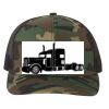 Patterned Snapback Trucker Cap Thumbnail