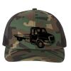 Patterned Snapback Trucker Cap Thumbnail