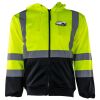 Kishigo Class 3 Full-Zip Hooded Sweatshirt Thumbnail