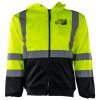 Kishigo Class 3 Full-Zip Hooded Sweatshirt Thumbnail