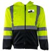 Kishigo Class 3 Full-Zip Hooded Sweatshirt Thumbnail