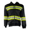 Kishigo Enhanced Visibility Heavyweight Full-Zip Hooded Sweatshirt Thumbnail